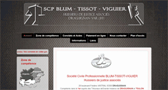 Desktop Screenshot of huissier-83-draguignan-var.fr